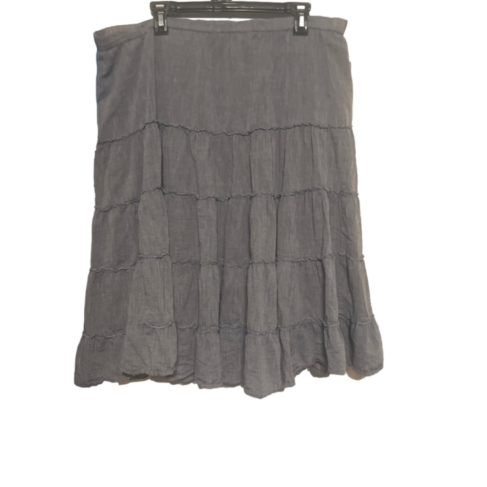 Fully lined lightweight jean skirt Large or XL